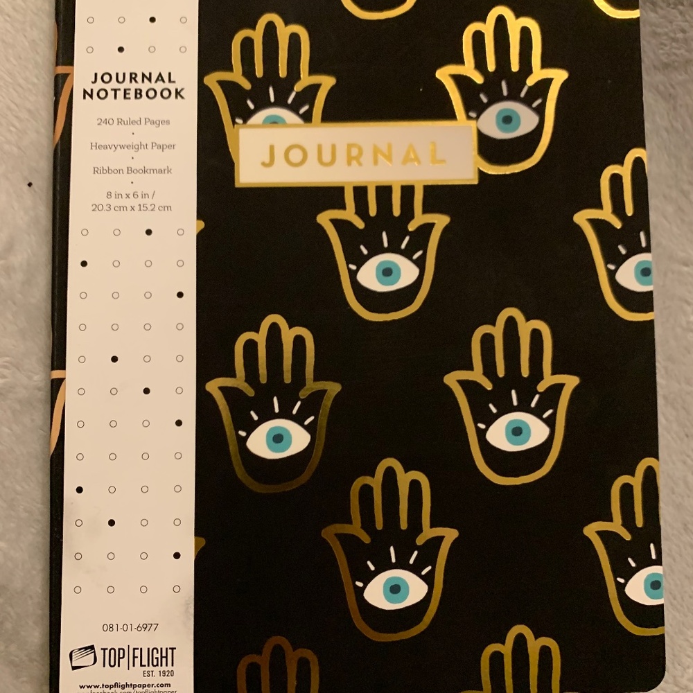 Mystical eyes and Palm Journal-Top Flight